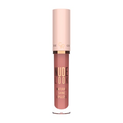 GOLDEN ROSE Nude Look Natural Shine Lipgloss 4.5g - 04 Peachy Nude